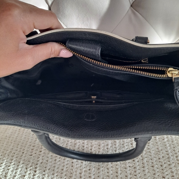 Tory Burch Leather Colorblock Bag - Picture 10 of 11